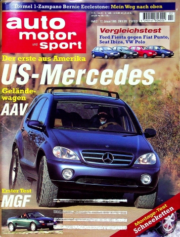 Deckblatt Auto Motor und Sport (02/1996)